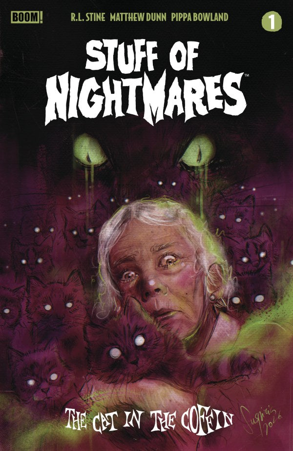 Stuff of Nightmares: The Cat in the Coffin #1 Cover H Suspiria Vilchez Variant