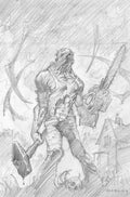 Dead by Daylight: The Hillbilly #1 Cover I Alex Horley Sketch Virgin Variant