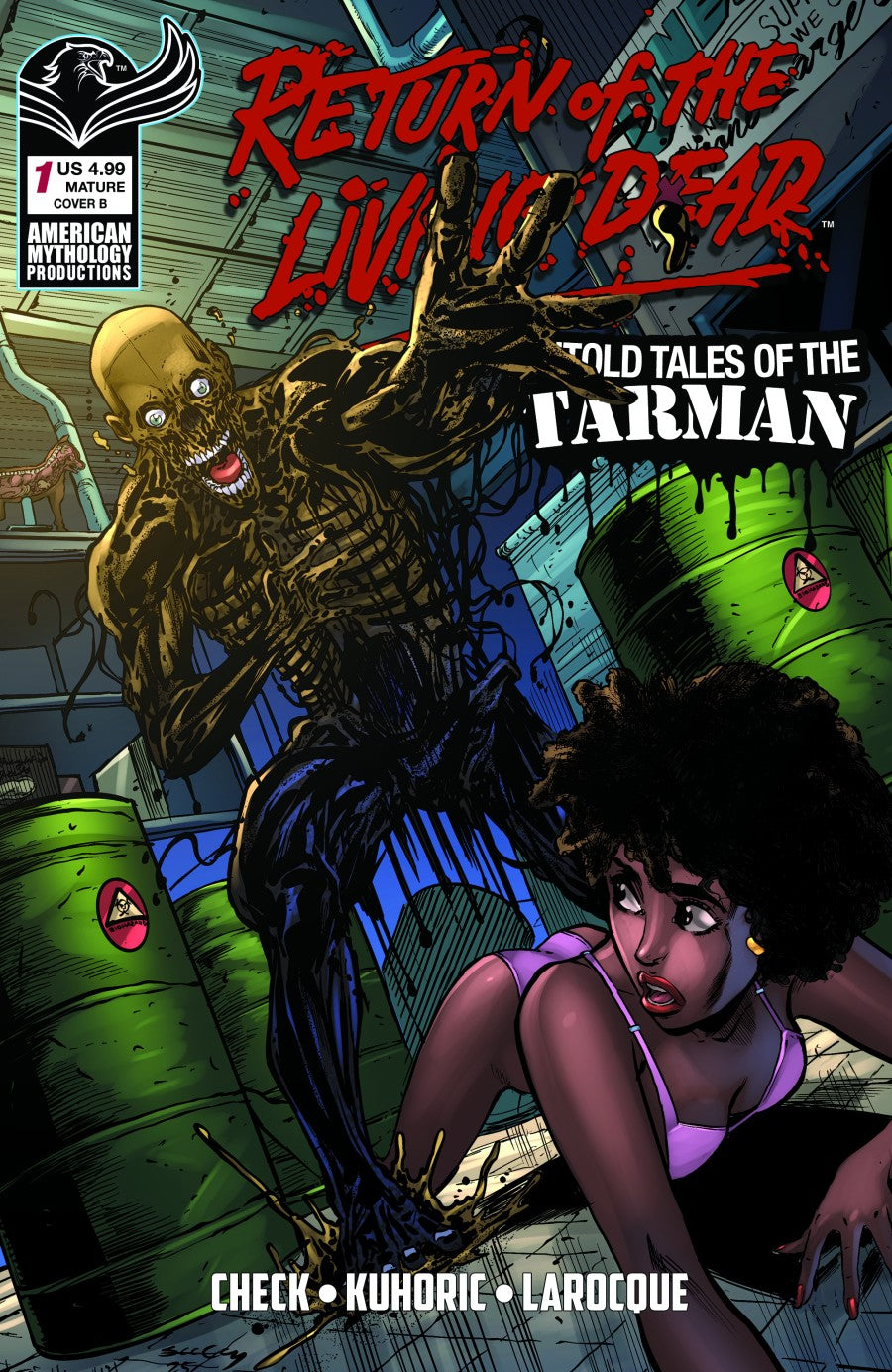 Return of the Living Dead: Untold Tales of the Tarman #1 Cover B Tim Seeley Variant