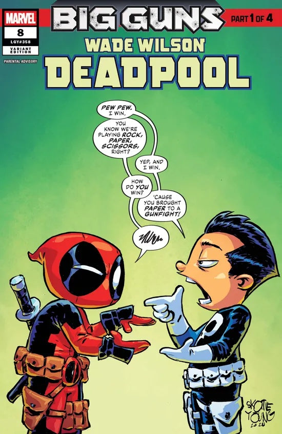 Wade Wilson: Deadpool #8 Skottie Young Variant
